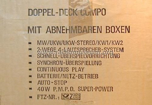 Doppel Deck Compo W-2500; Swing Electroimpex (ID = 1611093) Radio