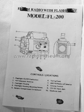 FM Radio with Flash Light FL-200; Swing Electroimpex (ID = 1217334) Radio