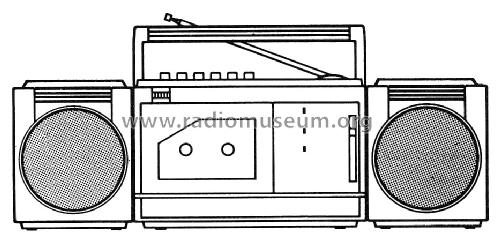 Swing MW/UKW Stereo Radio Cassetten Recorder 2040; Swing Electroimpex (ID = 1189784) Radio