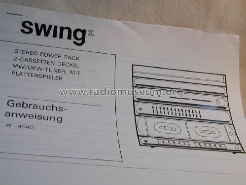 Swing W-4040; Swing Electroimpex (ID = 1217302) Radio