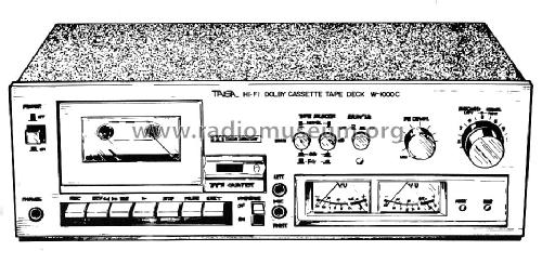 Taiga - HI-FI Dolby Stereo Cassettendeck W-1000C; Swing Electroimpex (ID = 1188653) R-Player