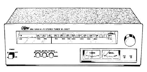 Taiga - MW/UKW Hi-Fi Stereo Tuner W-1000T; Swing Electroimpex (ID = 1188552) Radio