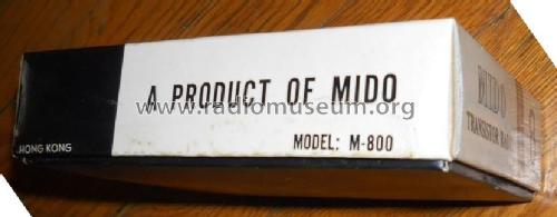 Mido Hi-Fi Deluxe 8 Transistor M-800; Swing Interlectronic (ID = 1728090) Radio