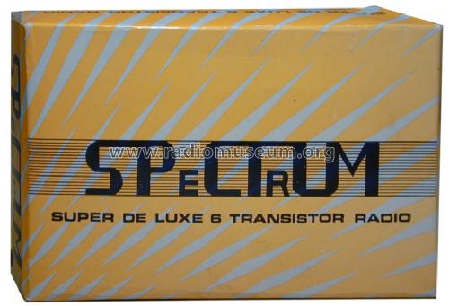 Spectrum Super De Luxe 6 Transistor ; Swops Electronics Co (ID = 1442895) Radio