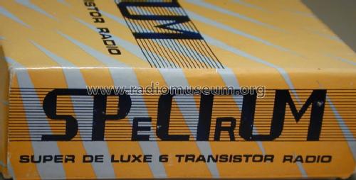 Spectrum Super De Luxe 6 Transistor ; Swops Electronics Co (ID = 1442896) Radio