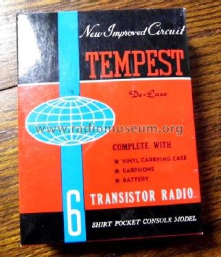 Tempest 6 Transistor HTR-666; Swops Electronics Co (ID = 1648288) Radio