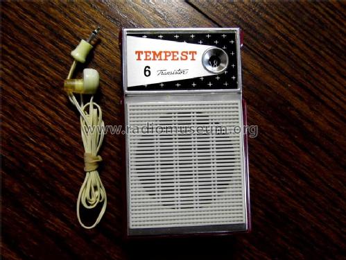 Tempest 6 Transistor HTR-666; Swops Electronics Co (ID = 1648290) Radio