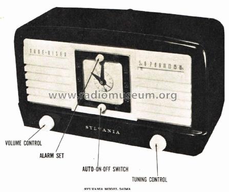 540MA; Sylvania Hygrade, (ID = 2822094) Radio