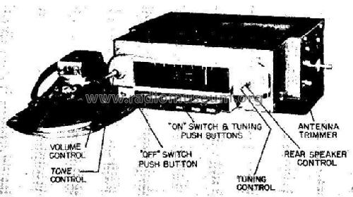 1CM747-1 Mercury 1M-18805; Sylvania Hygrade, (ID = 238772) Car Radio