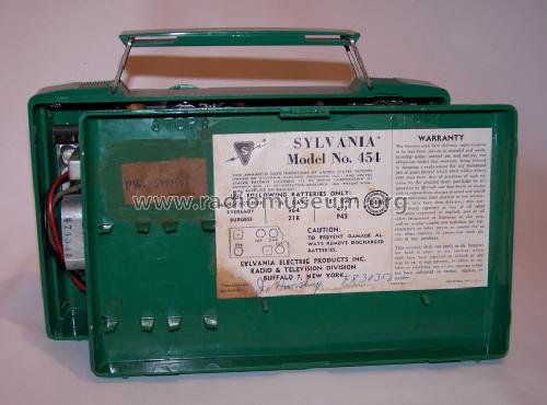 454GR Ch= 1-606-1; Sylvania Hygrade, (ID = 1384018) Radio