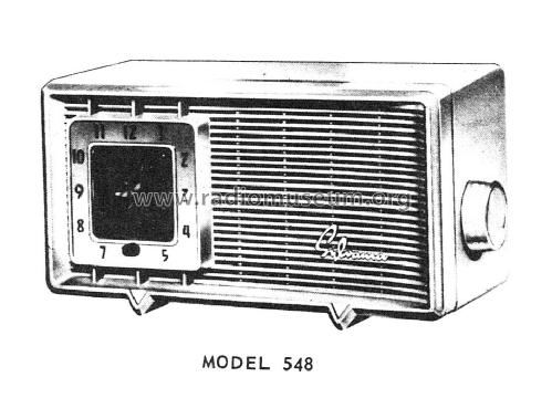 548 Ch= 1-602-4; Sylvania Electric (ID = 2301649) Radio