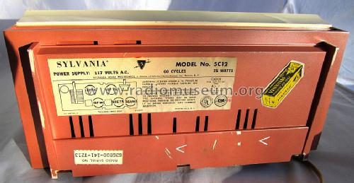 5C12R ; Sylvania Hygrade, (ID = 1399267) Radio