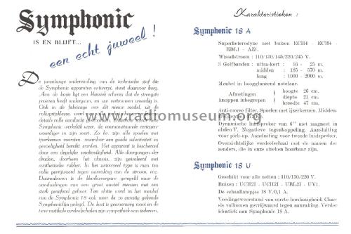 18A; Symphonic; Belgium (ID = 1907956) Radio