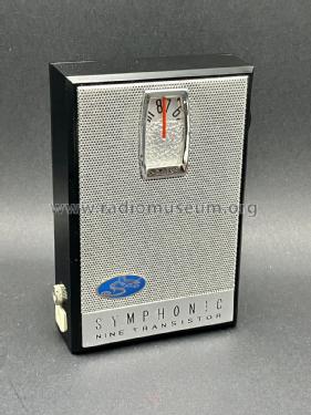 Nine Transistor 'Jupiter' S-93; Symphonic Radio & (ID = 2867031) Radio