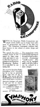 Radio-Gramophone ; Symphony Gramophone (ID = 1558816) Radio