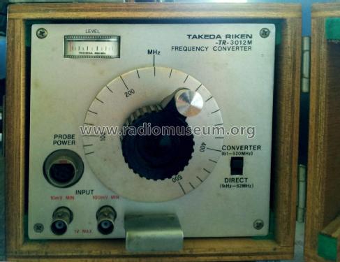 Frequency Converter TR-3012M; Takeda Riken (ID = 2646173) Equipment