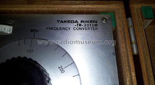 Frequency Converter TR-3012M; Takeda Riken (ID = 2646333) Equipment