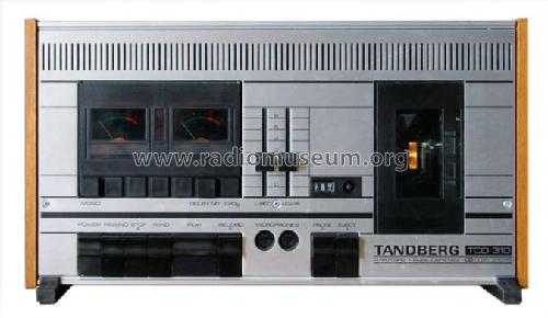 Cassette Tape Recorder TCD-310; Tandberg Radio; Oslo (ID = 131577) R-Player