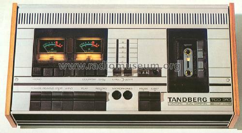 Cassette Tape Recorder TCD-310; Tandberg Radio; Oslo (ID = 382182) R-Player