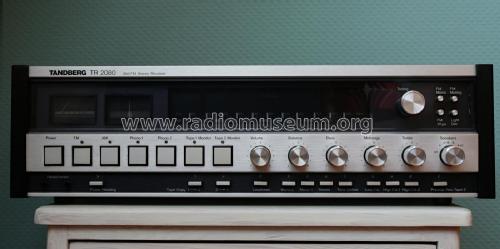 FM/AM Stereo Receiver TR-2080; Tandberg Radio; Oslo (ID = 3114228) Radio