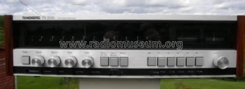 FM Stereo Receiver TR-2045; Tandberg Radio; Oslo (ID = 1359267) Radio