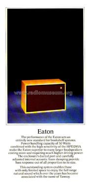 Eaton ; Tannoy Products Ltd. (ID = 1776074) Speaker-P