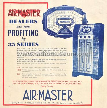 Air-Master AD35; Air-Master, (ID = 2393515) Radio