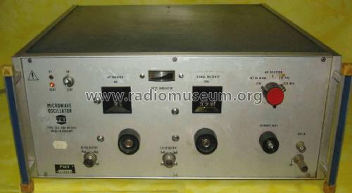 Microwave Oscillator TZA-1161; Távközlési Kutató (ID = 1453625) Equipment