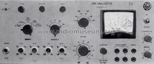 URH analizátor Tip 491; Távközlési Kutató (ID = 1336734) Equipment