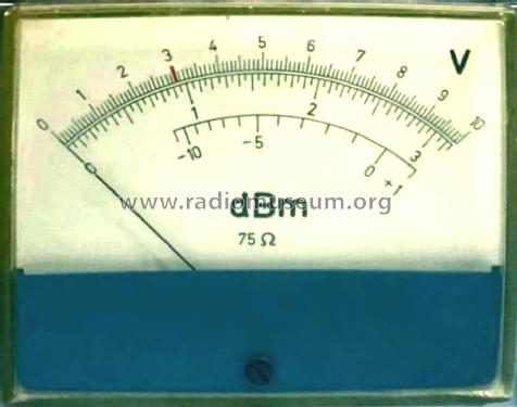 VHF Voltmeter TKI 453; Távközlési Kutató (ID = 2594687) Equipment