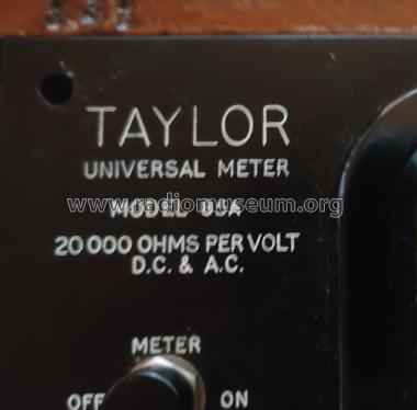 Universal Meter 85A; Taylor Electrical (ID = 2712105) Equipment