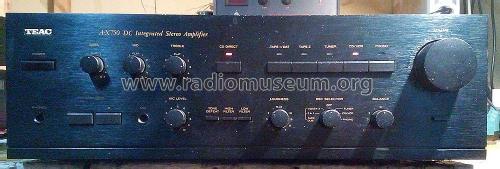 DC Integrated Stereo Amplifier A-X750; TEAC; Tokyo (ID = 2520429) Ampl/Mixer