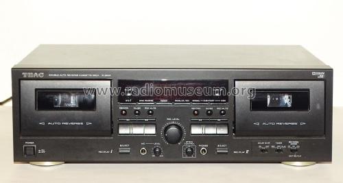 Double Auto Reverse Cassette Deck W-890RE-B; TEAC; Tokyo (ID = 3100250) R-Player