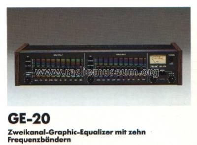 Graphic Equalizer GE-20; TEAC; Tokyo (ID = 587647) Ampl/Mixer