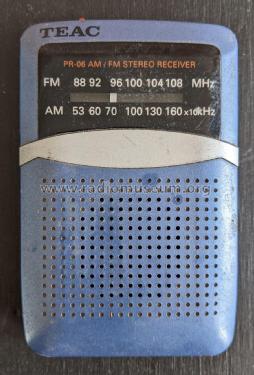 AM FM Stereo Receiver PR-06; TEAC; Tokyo (ID = 2787123) Radio