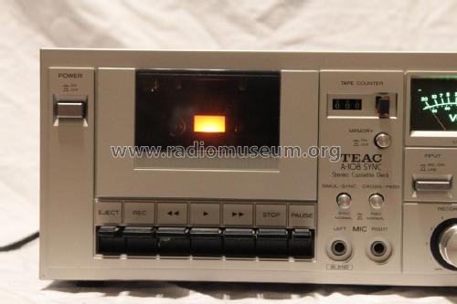 Stereo Cassette Deck A-108 SYNC; TEAC; Tokyo (ID = 2009174) R-Player