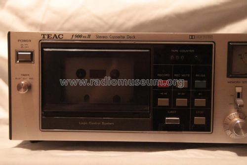 Stereo Cassette Deck f-500 MKII; TEAC; Tokyo (ID = 1803788) R-Player