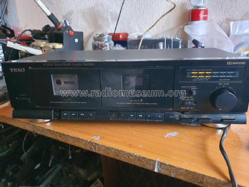 Stereo Double Cassette Deck W-420C; TEAC; Tokyo (ID = 2929060) R-Player