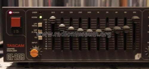 TASCAM Graphic Equalizer GE-20B; TEAC; Tokyo (ID = 2393727) Ampl/Mixer