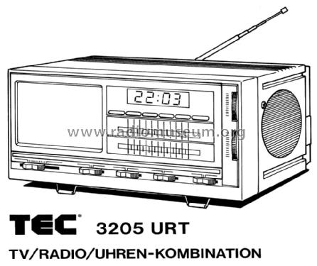 3205-URT; TEC Dieter Beer; (ID = 1077493) TV-Radio