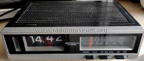 Astrosound Alarm Clock Radio TX-3000; TEC Dieter Beer; (ID = 3012555) Radio