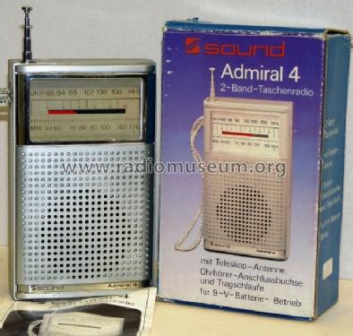 Sound Admiral 4; TEC Dieter Beer; (ID = 692105) Radio