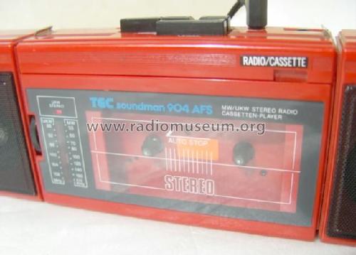 Soundman MW/UKW Stereo Radio Cassetten-Player 904 AFS; TEC Dieter Beer; (ID = 1239078) Radio