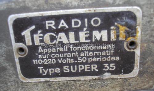 Super 35 TC; Técalémit Radio; (ID = 2979819) Radio