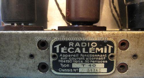 T40; Técalémit Radio; (ID = 2074374) Radio