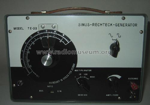Audio Generator TE-22; Tech Instruments Co. (ID = 2603841) Equipment