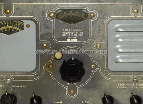 TR-50XM ; Technical Radio (ID = 2316154) Commercial TRX