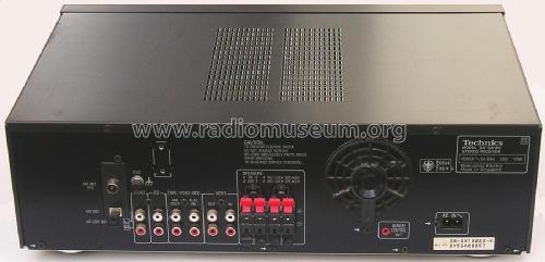 AV Control RDS Stereo Receiver SA-GX180; Technics brand (ID = 1911195) Radio