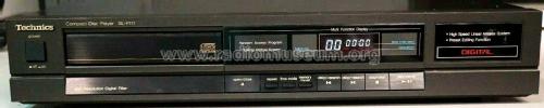 Compact Disc Player SL-P117; Technics brand (ID = 2494473) Sonido-V