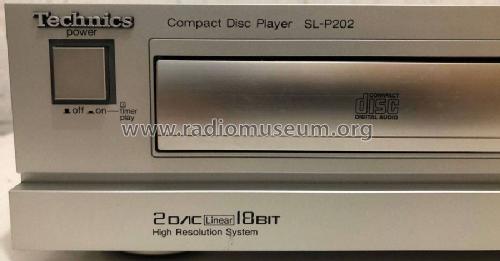 Compact Disc Player SL-P202; Technics brand (ID = 2495067) R-Player